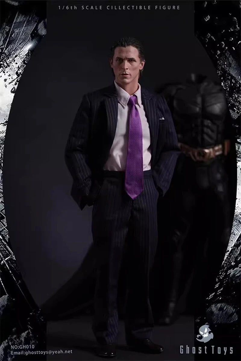 Ghost Toys 1/6 Collectible GH-010 Bruce Wayne GH-011 Super Hero Reporter Clark Kent 12“ Action Figure Full Set Model