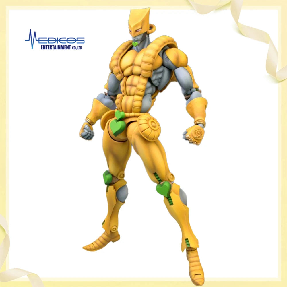 In Stock Original Medicos Entertainment Jojo No Kimyou Na Bouken Stardust Crusaders The World Anime Figure Action Figure Model