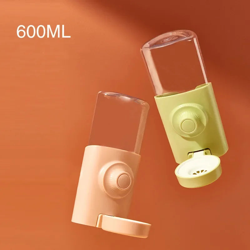 600ML Kaninchen Wasser Flasche Dutch Schwein Chinchillas Feed Wasser Stille Große Lieferungen Refill