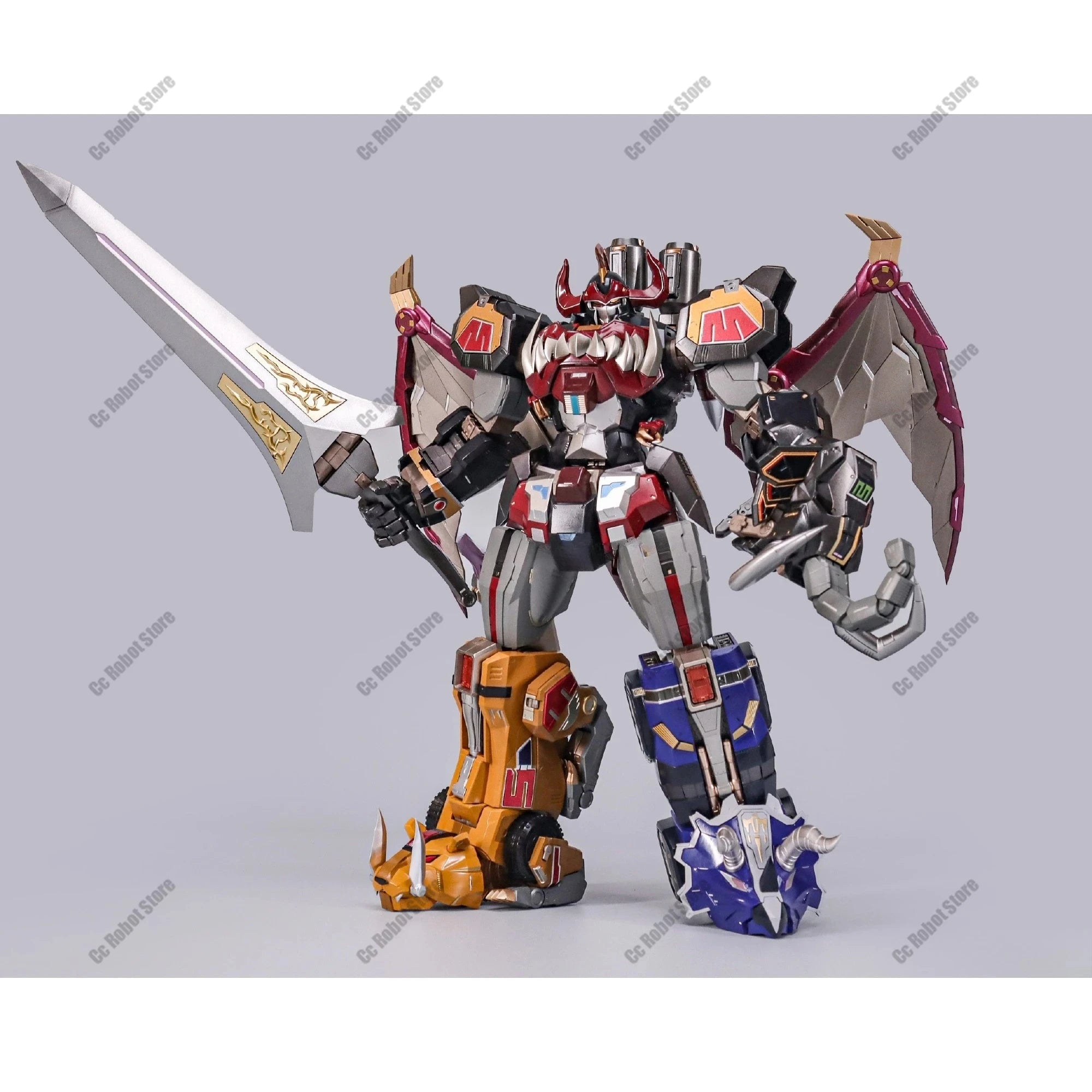 [Brand New in Stock] ZL-01 KO Flame Toy Beast King Dragon Caesar Beast Squad Alloy Finished Model Action Figure