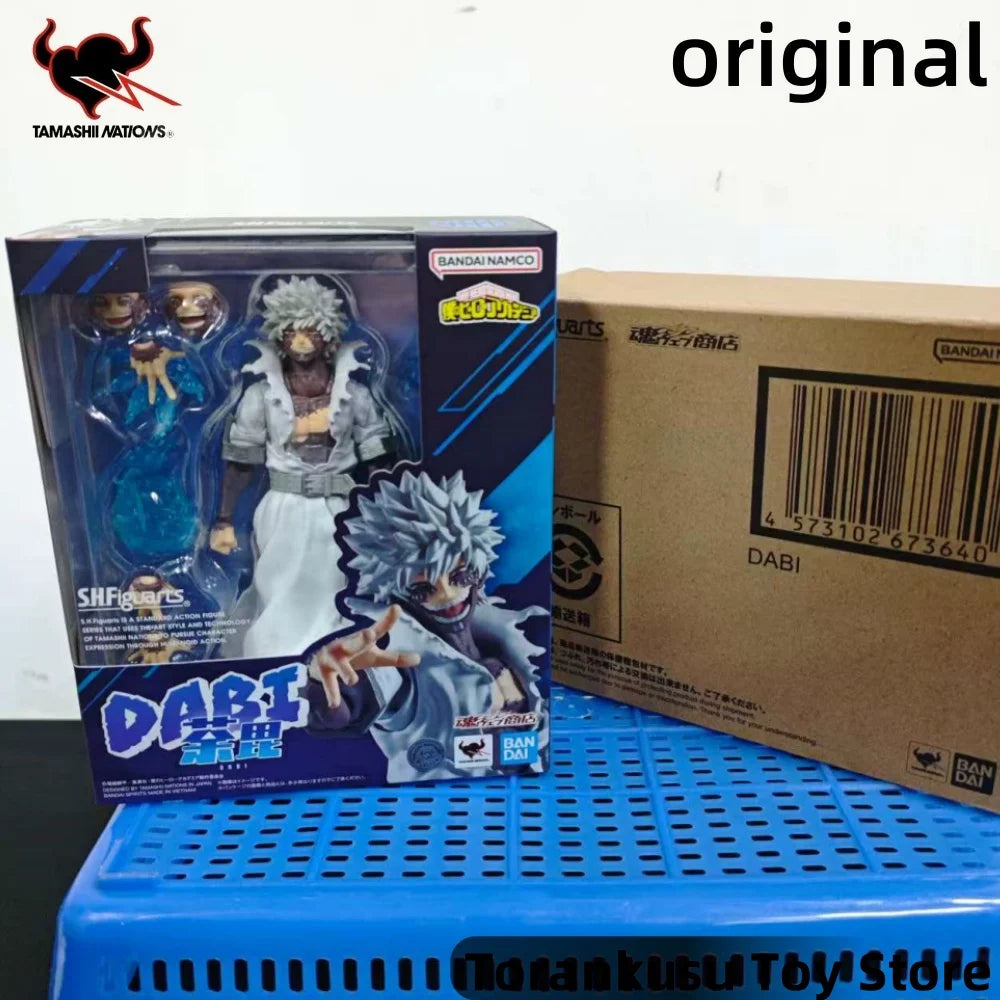 BANDAI My Hero Academia Anime Dabi S.H.Figuarts Action Figures Model Figurine Original Figuarts Decoration Toys