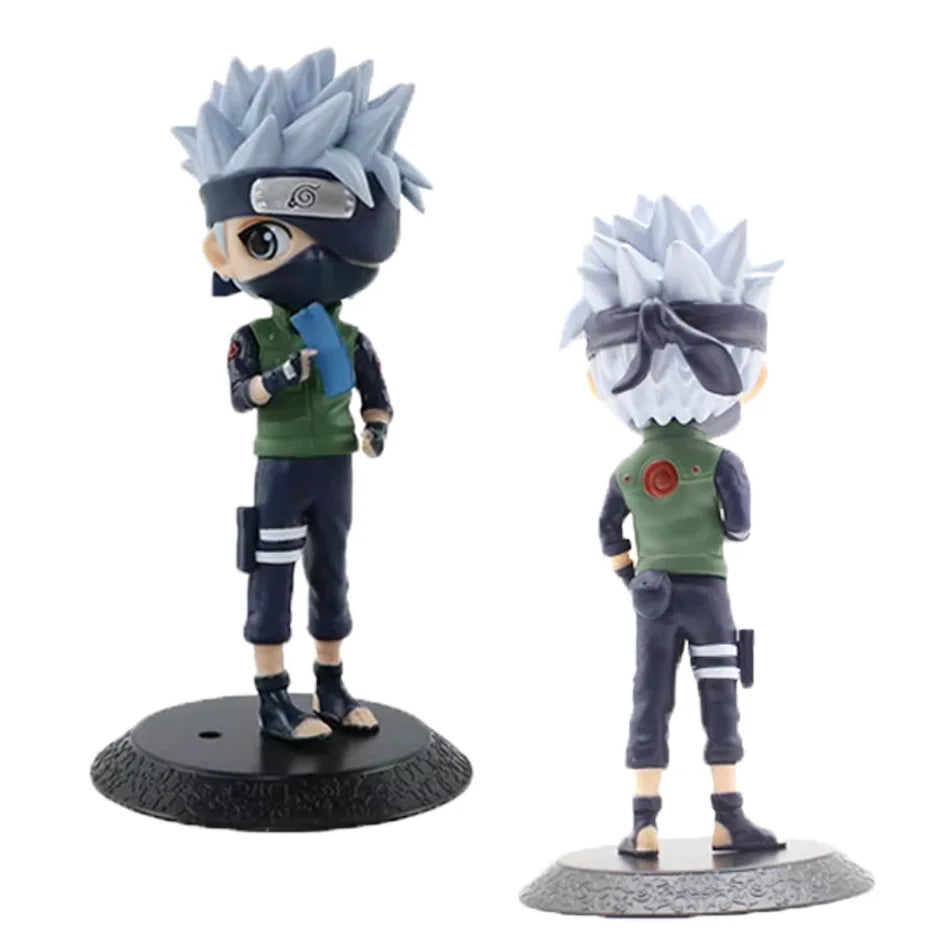 15cm Naruto Anime Figure Shippuden Uchiha Sasuke Hatake Kakashi Namikaze Minato Action Figure Collection Model Toys Gifts
