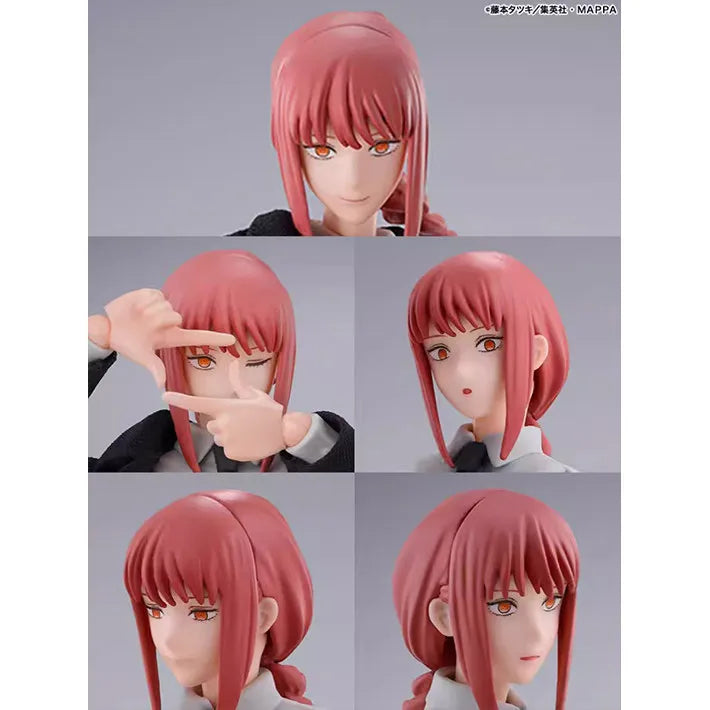 In stock Bandai SHF Chainsaw Man, Chainsaw Man, Makima, Bad Girl, Makizhin, action figures, ready stock, collectible gifts