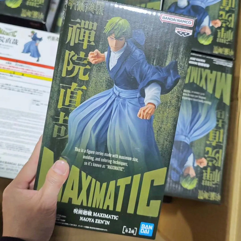 BANDAI Original Jujutsu Kaisen MAXIMATIC Gojo Satoru Anime Action Figure Dolls Model Toys Festival Gifts WY