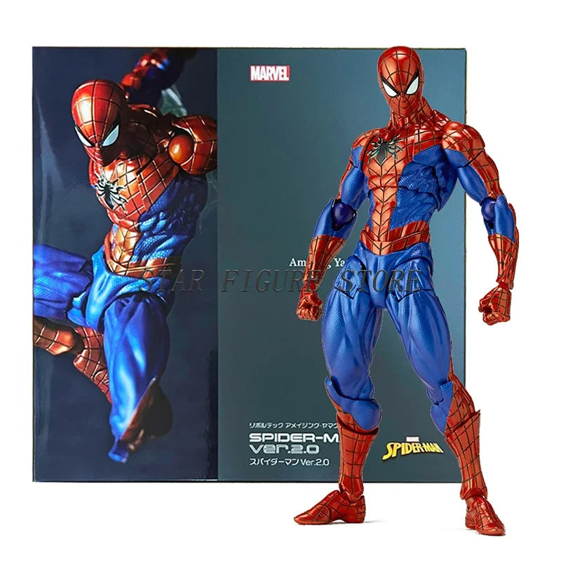 Amazing Yamaguchi Arkham Knight Action Figure Anime Movable Collectible Model Revoltech Arkham Asylum Bruce Wayne Figurine Toys