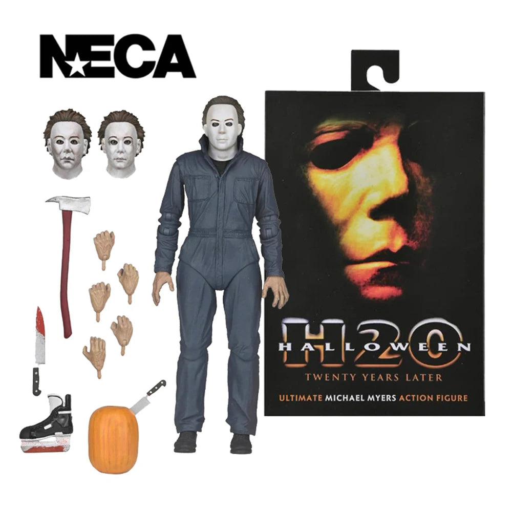 NECA Halloween H20: 20 Years Later - Ultimate Michael Myers 7" Scale Action Figure Model Doll Garage Kit