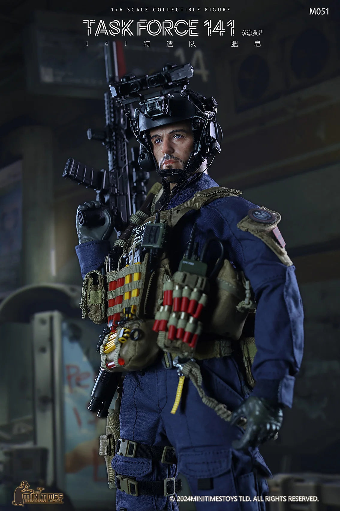 ViiKONDO M051 Minitimes 1/6 Scale Military Action Figure Model Toy SOAP Articulated Figurine 12'' Soldier Full Collect Presale