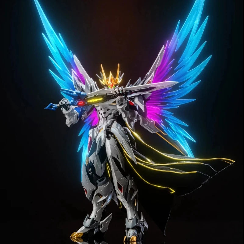 Motor Nuclear Cao Ren 1/72 Alloy Mecha Assembly Model Kit Phoenix Form Action Figures With Stand Home Ornament Collectible Gift