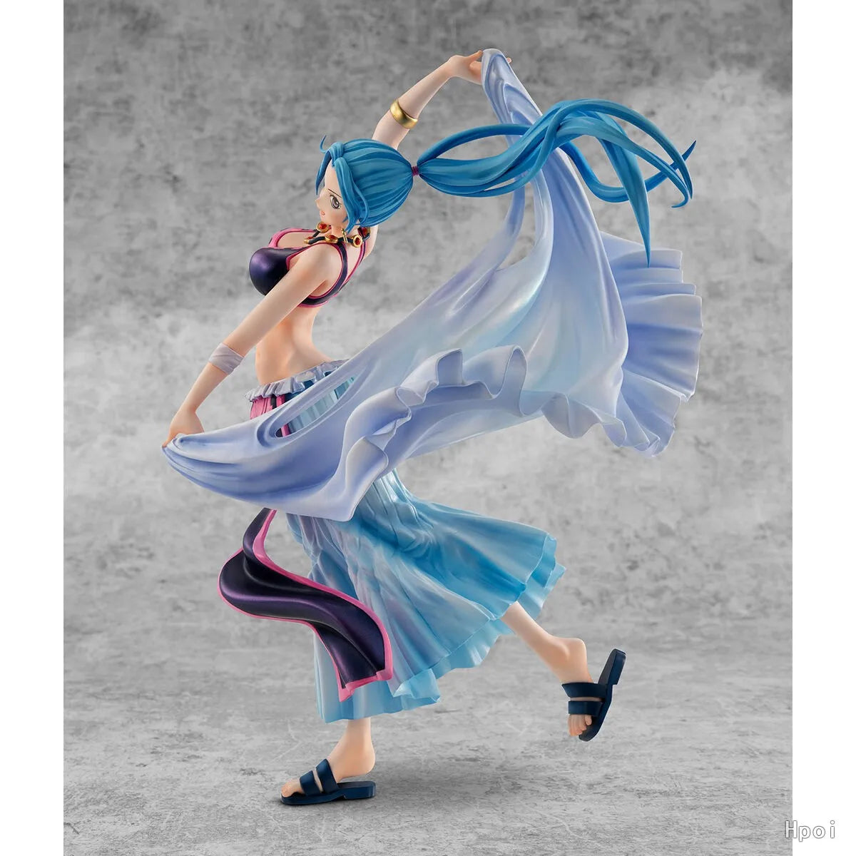 In Stock Original MegaHouse Portrait of Pirates "Playback Memories" Neptune Nafirutali Vivi Anime Doll Figure Model Toys Gifts