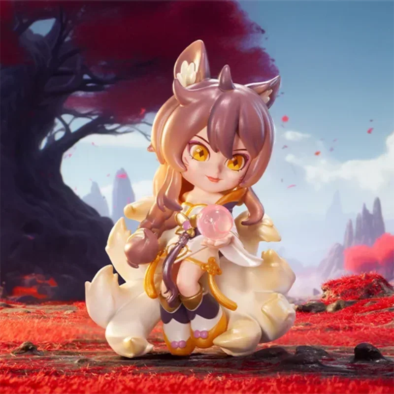 POP MART The League of Legends Classic Character Series Blind Box Toys Kawaii Anime Action Figure Surprise Mystery Box Doll Gift