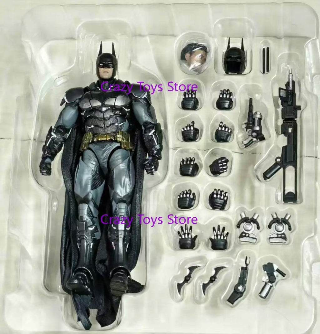 In Stock New 1/12 Arkham Knight Action Figures V8.04 Suit Batman 002 Deathstroke Dc Multiverse Superman Statue Lpzz Toys Gift