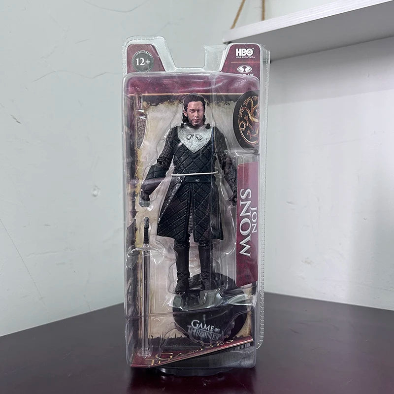 Jon Snow Night King Daenerys Targaryen Frost Wyrm Viserion Black Ice Dragon Rhaegal Action Figure Model Toys Desktop Decoration