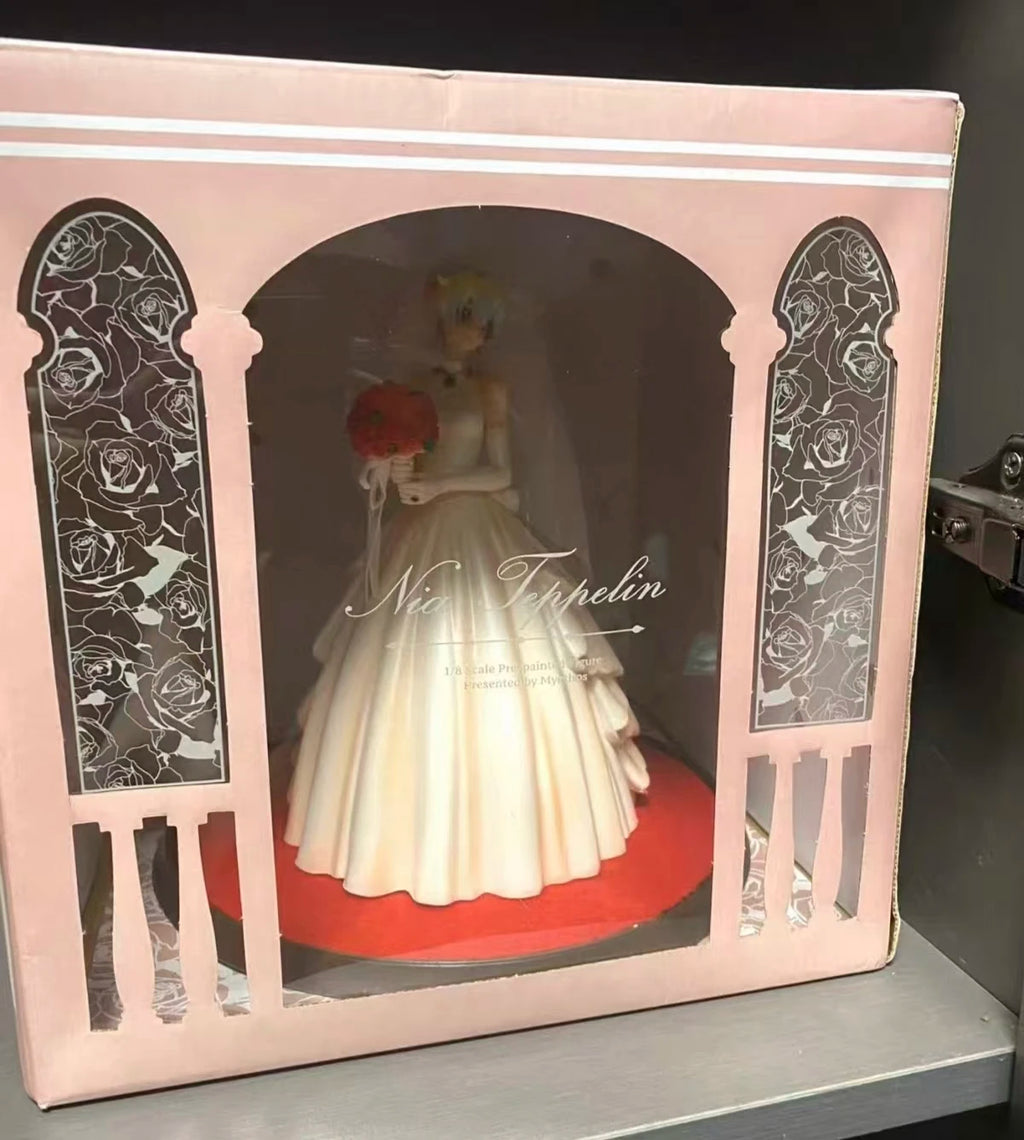 【FS】Myethos Tianyuan Breakthrough Red Lotus Eye Nia Tiepelin Wedding Dress Ver Scale 1/7 Figure Model Toys Gifts