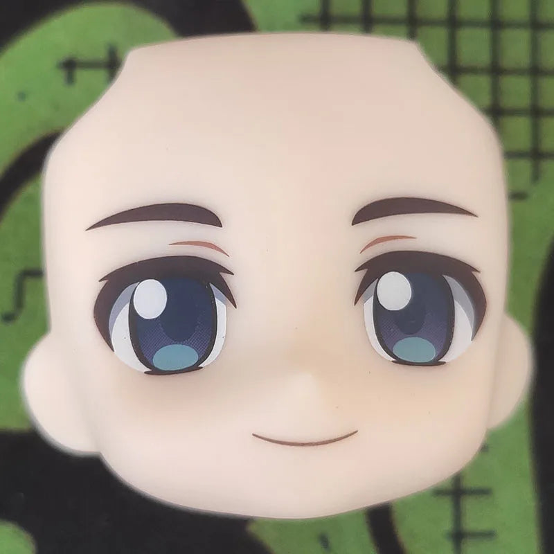 mingrixiaolu GSC Clay Man Face doll face hair doll accessories
