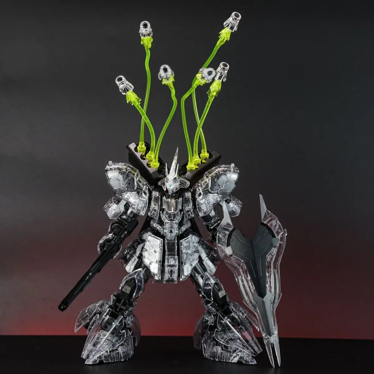 STAR Model RG 1/144 MSN-04 Sazabi  Assembly Model Kits Mechanical Clear Anime Action Figure Plastic Robot model toys