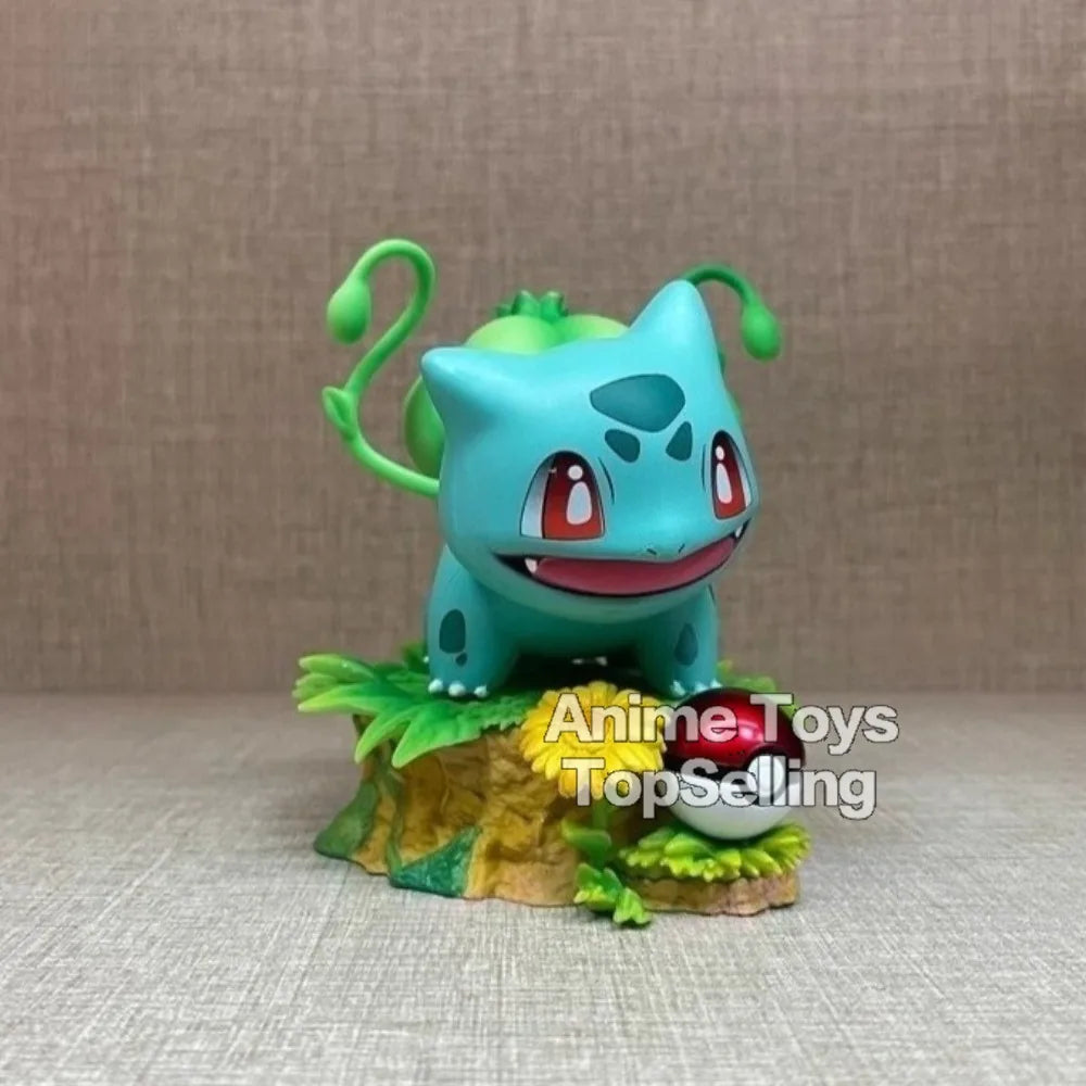 10 cm/3,94 in Anime Pokemon Figur Bulbasaur Action-Figuren Pvc Sammlung Modell Spielzeug für Kinder Geschenke