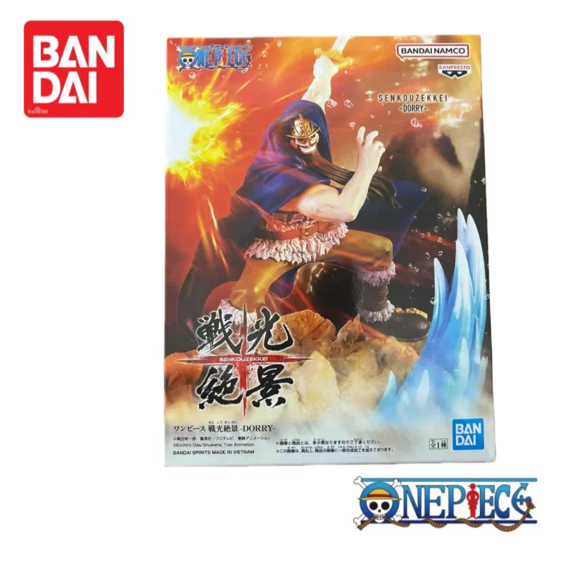 In Stock 100% Genuine Original Bandai Banpresto One Piece Dorry Brogy Anime Merchandise Action Figure Model Figurine Ornaments