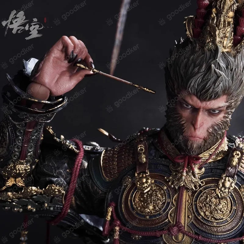 【In Stock】Original in Stock Queen Studios 015 INART QS 1/6 Wukong Monkey King Set Black Myth Action Figure Boy Collection Gift