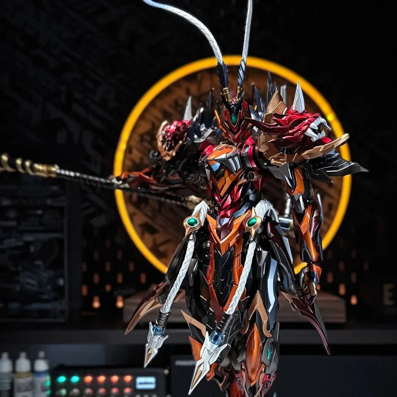 【IN STOCK】MOTOR NUCLEAR MNQ-XH08 Monkey King Sun WuKong Series Alloy Skeleton Action Figure Fully Poseable Assembly Model Toy