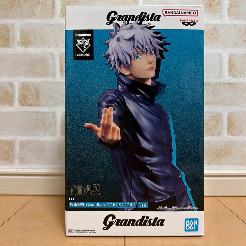Original BANDAI BANPRESTO Grandista Jujutsu Kaisen Gojo Satoru Itadori Yuji Anime Figure Action Figurine Boxed Model Toys Gifts