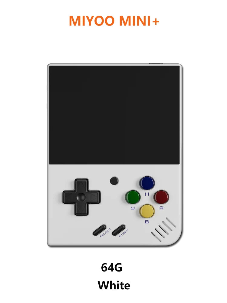 MIYOO Mini Plus Tragbare Retro-Handheld-Spielekonsole 3,5-Zoll-IPS-HD-Bildschirm Kindergeschenk Linux-System Klassischer Gaming-Emulator