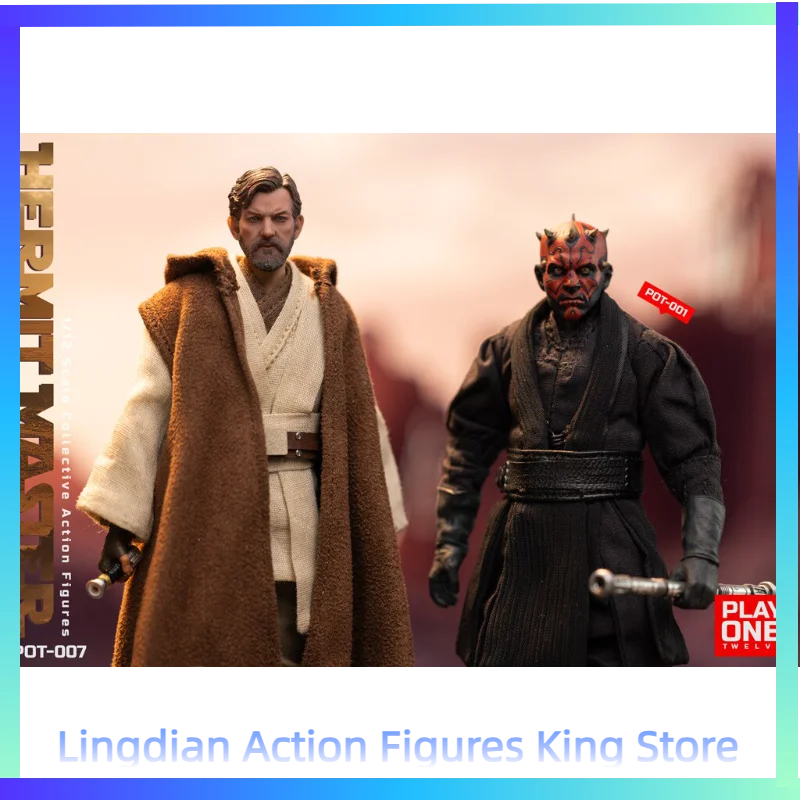 In Stock Six Inch Commune 1/12 Hermit Master Jedi Master Action Figure POT-007 Action Figure Toy Collection Gift