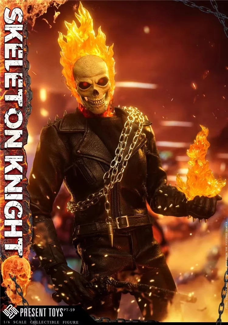 PRESENT TOYS PT-sp59 1/6 Soldier Skeleton Knight Full Set 12'' Action Figures Doll Model Toy In Stock