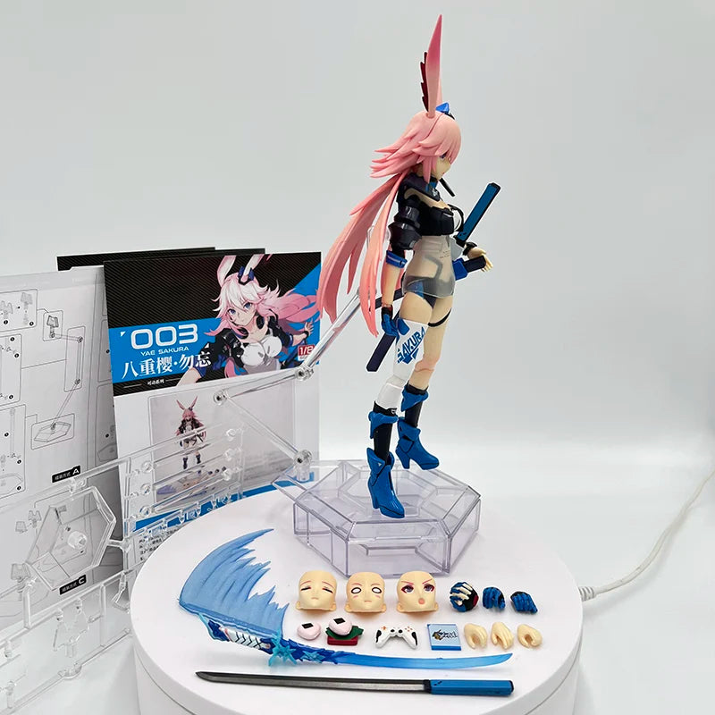 22cm ARCTECH Houkai 3rd Sakura Yae Anime Figure Yae Sakura Royal God Outfit Honkai Impact 3 Action Figure Collection Doll Toys