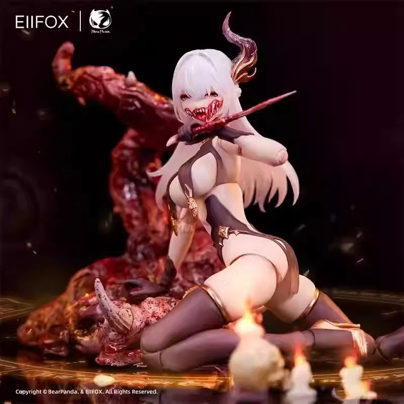 【Spot Goods】Bear Panda & Eiifox Chinese Mythology Series: Painted Skin 1/12 Scale Painted Action Figure