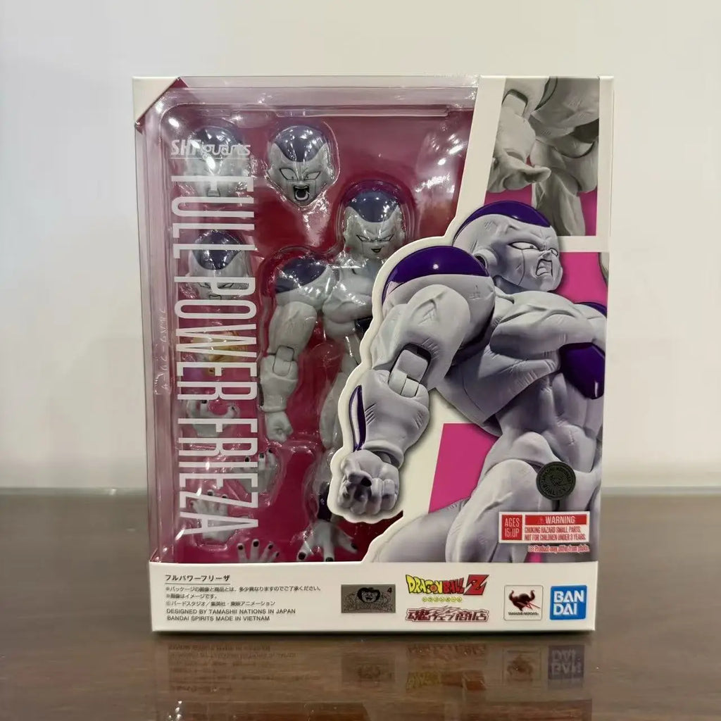 Special Offer on Sale Bandai Original MODEL KIT S.H.Figuarts Dragon Ball Z Full Power Frieza Anime Action Figure  Model Toys