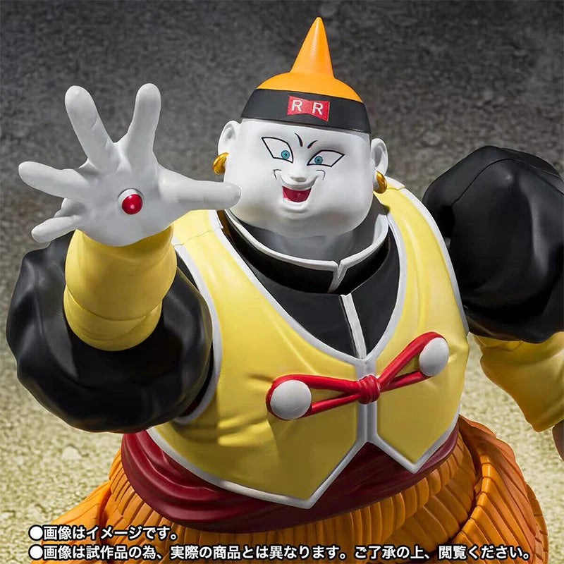 Original Bandai S.H.Figuarts SHF Dragon Ball Z Android 19 Anime Action Figure Model Toy