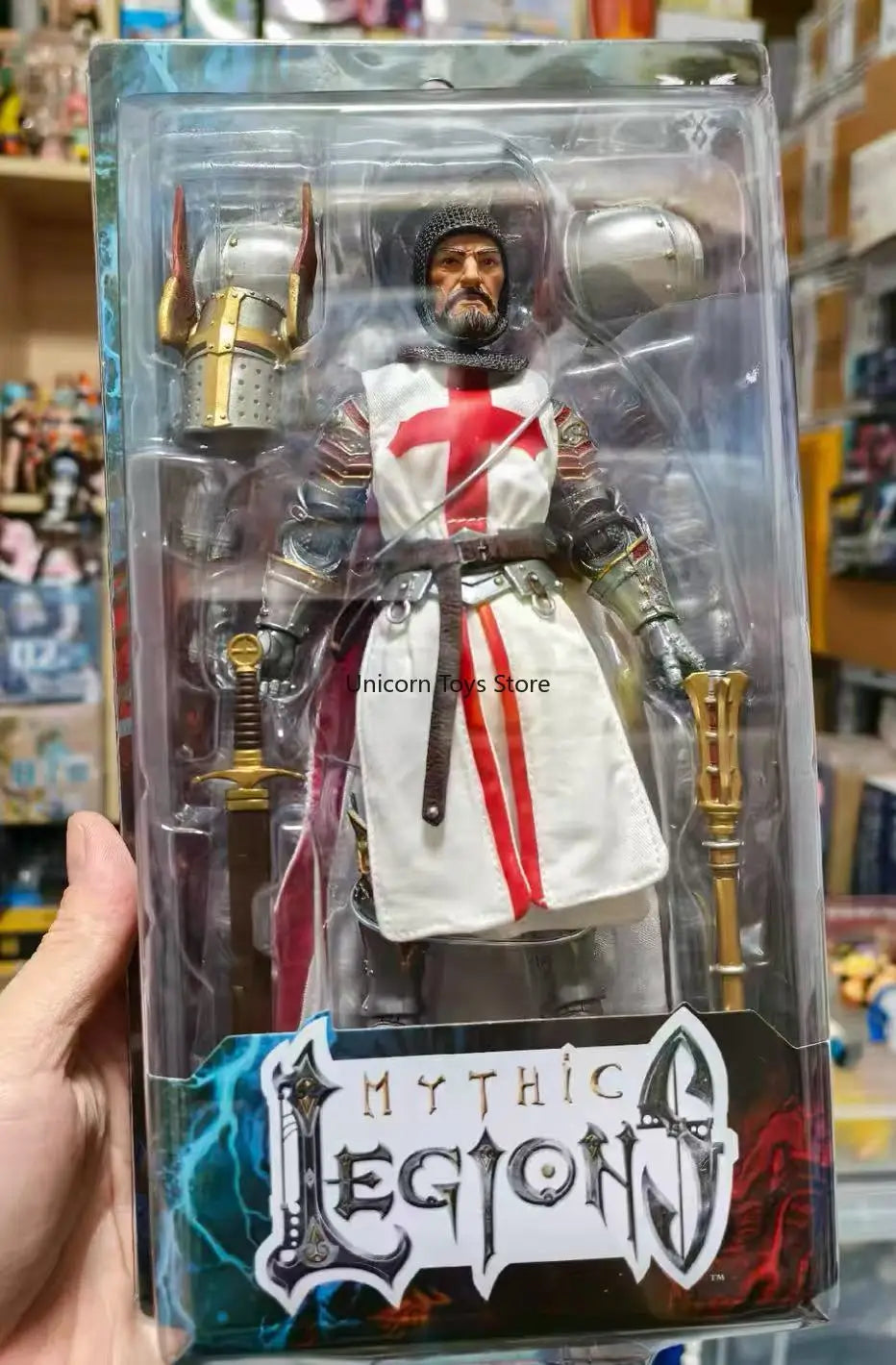 In Stock Four Knights All-Star Crusader Old Man Model Figure
