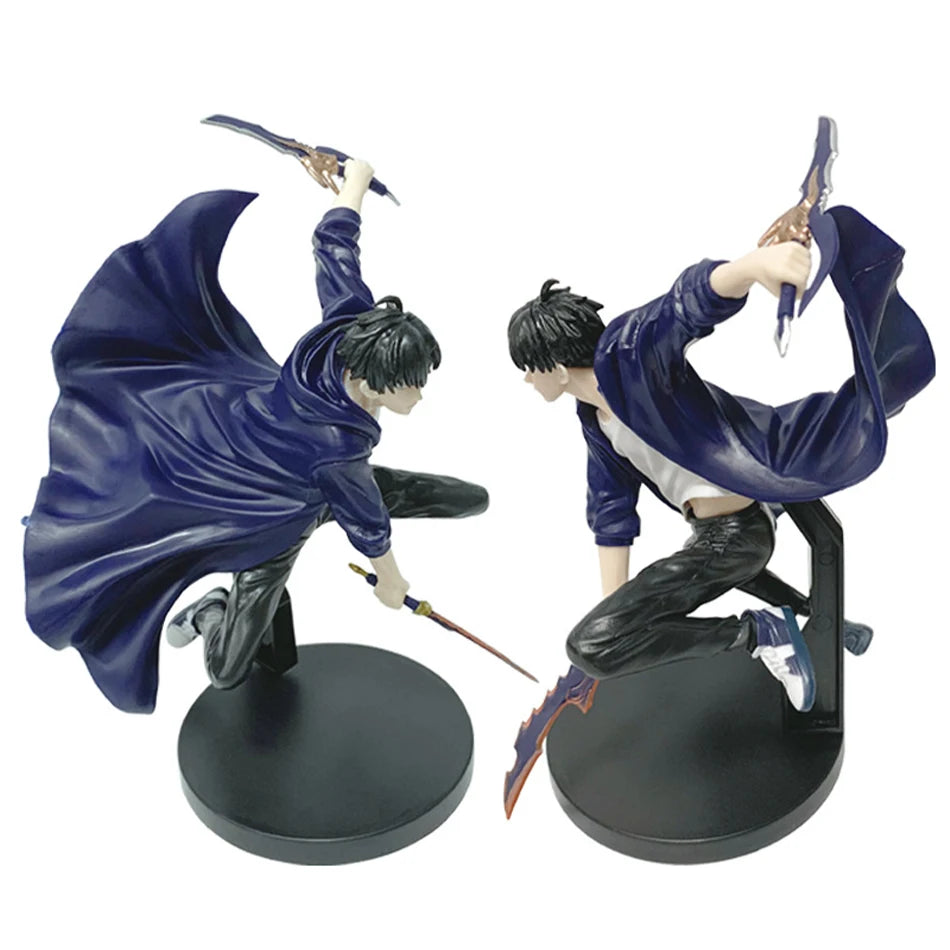 In Stock Solo Leveling (Anime Version) Figure -Sung Jinwoo Action Figure 21cm PVC Collect Model Figure Display Anime Merchandise