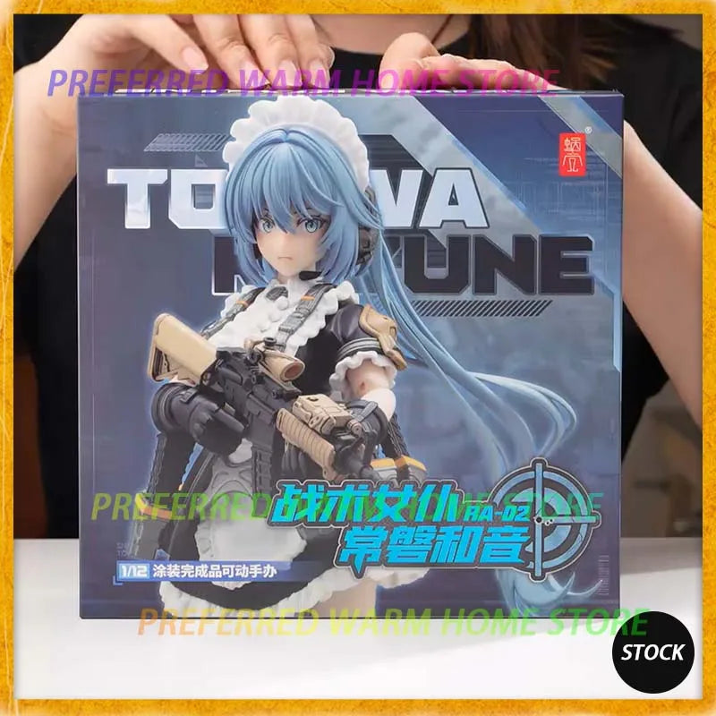 В наличност Snail Shell RA-02 Тактическа прислужница TOKIWA KAZUNE Подвижни модели играчки 1/12 Екшън аниме фигурка кукла красиво момиче