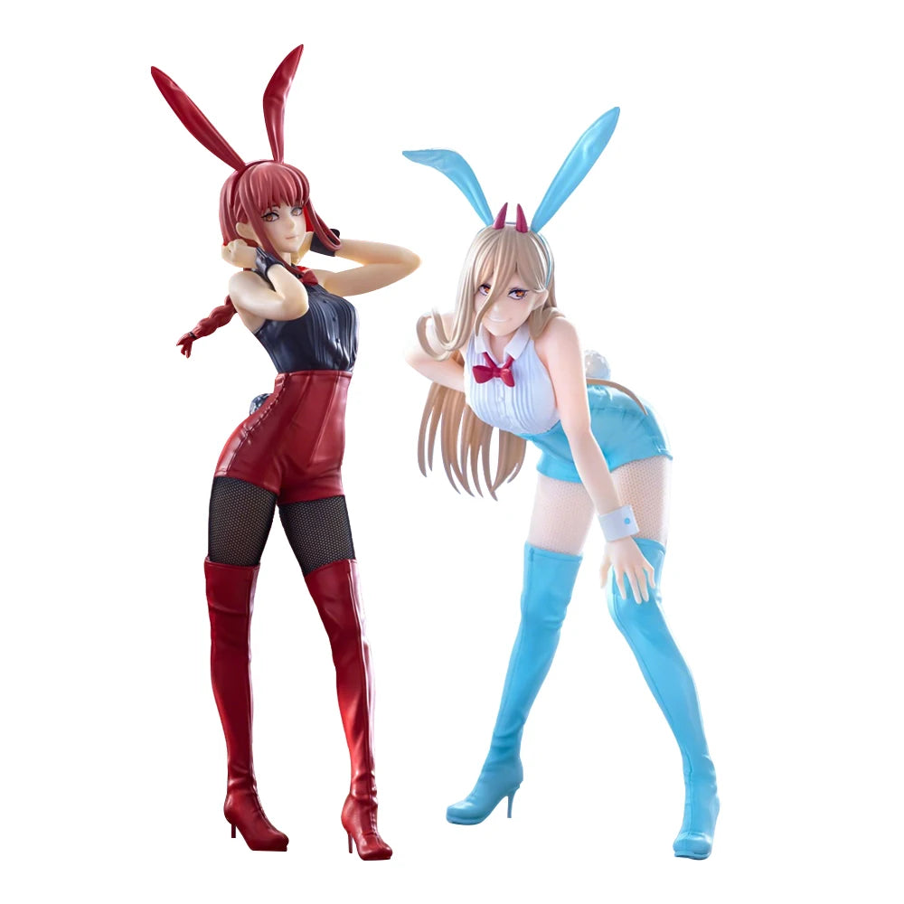 Anime Power Figure Makima action Figure Bunny Girl figure Power figure statue Desk collection Ornament Adult Doll Boy anime Gift