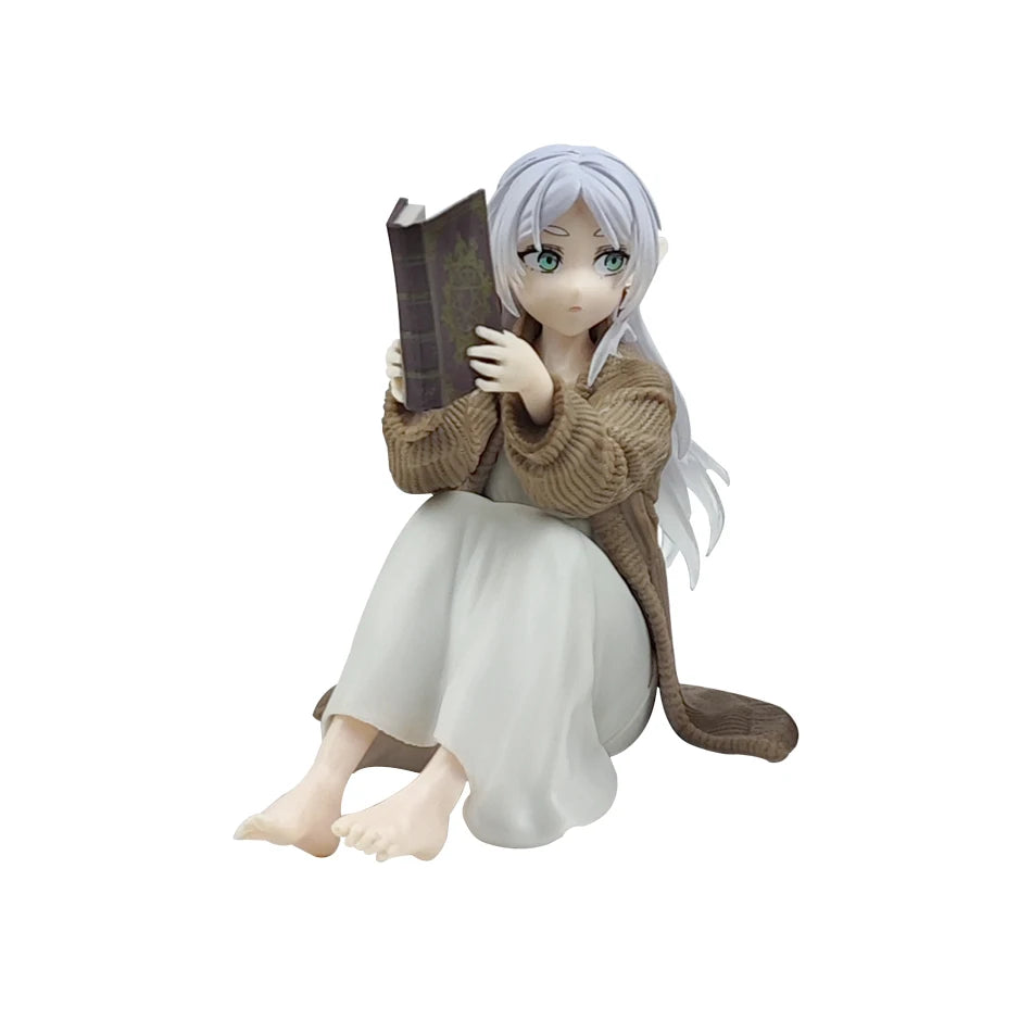 Frieren Beyond Journey's End Frieren Anime Figure Desktop Cute no night-suit Frieren Action Figure Figurine Model Doll Toy