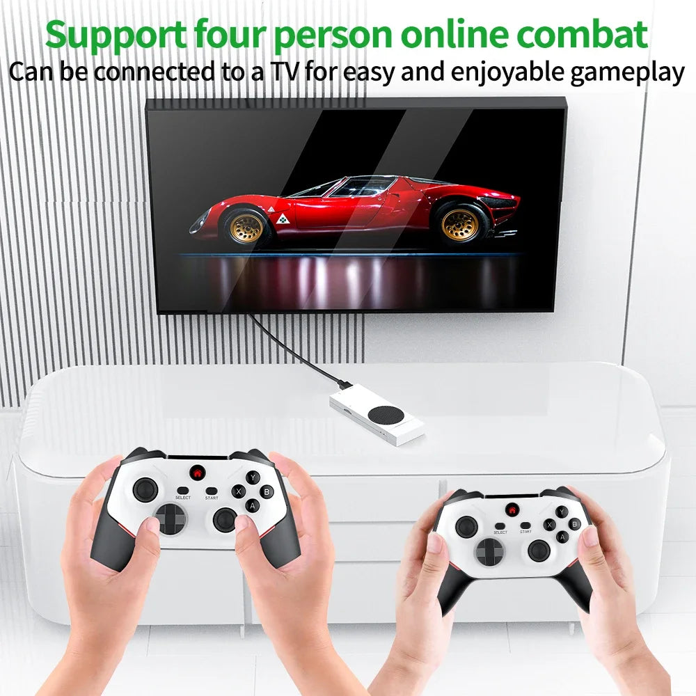 BOYHOM M88 4K Retro Video Game Console ARMMali-G52GPU Game Stick Wireless Gamepad Built-in 20000 Game for PS2/PS1/SS/DC/N64/MAME