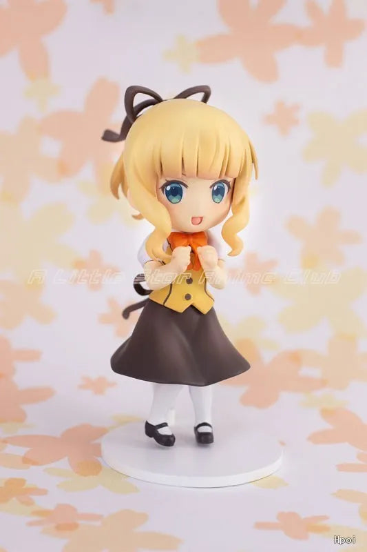 In Stock Original PLUM Is The Order A Rabbit? BLOOM 5-person Mini Figure Series Animation Figure Model Collection Toys