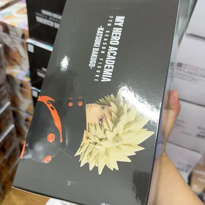 Neue BANPRESTO My Hero Academia 7. Staffel Figur Katsuki Bakugo Figur Anime Modell Originalverpackung