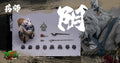 В наличност Jiang Meng FuRay Planet MU-FP005 MU-FP006 1/12 Yin Yang Duo Animal Panda Brothers Пълен комплект екшън фигурки Модели играчки