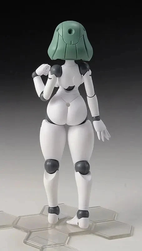 13cm Polynian Fll Janna Anime Girl Figure Robot Neoanthropinae Polynian Action Figure Adult Collectible Model Doll Toys