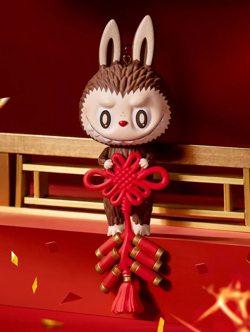POP MART Drei, Zwei, Eins! Frohes chinesisches Neujahr Serie Blindbox Spielzeug Kawaii Anime Actionfigur Überraschung Mystery Box Puppen