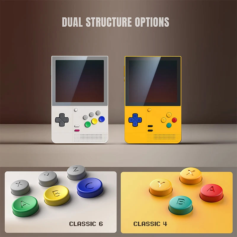 Retroid Pocket Classic Classic Retro Handheld Video Game Console 3.92 AMOLED Screen Android 14 PSP PS2 Games