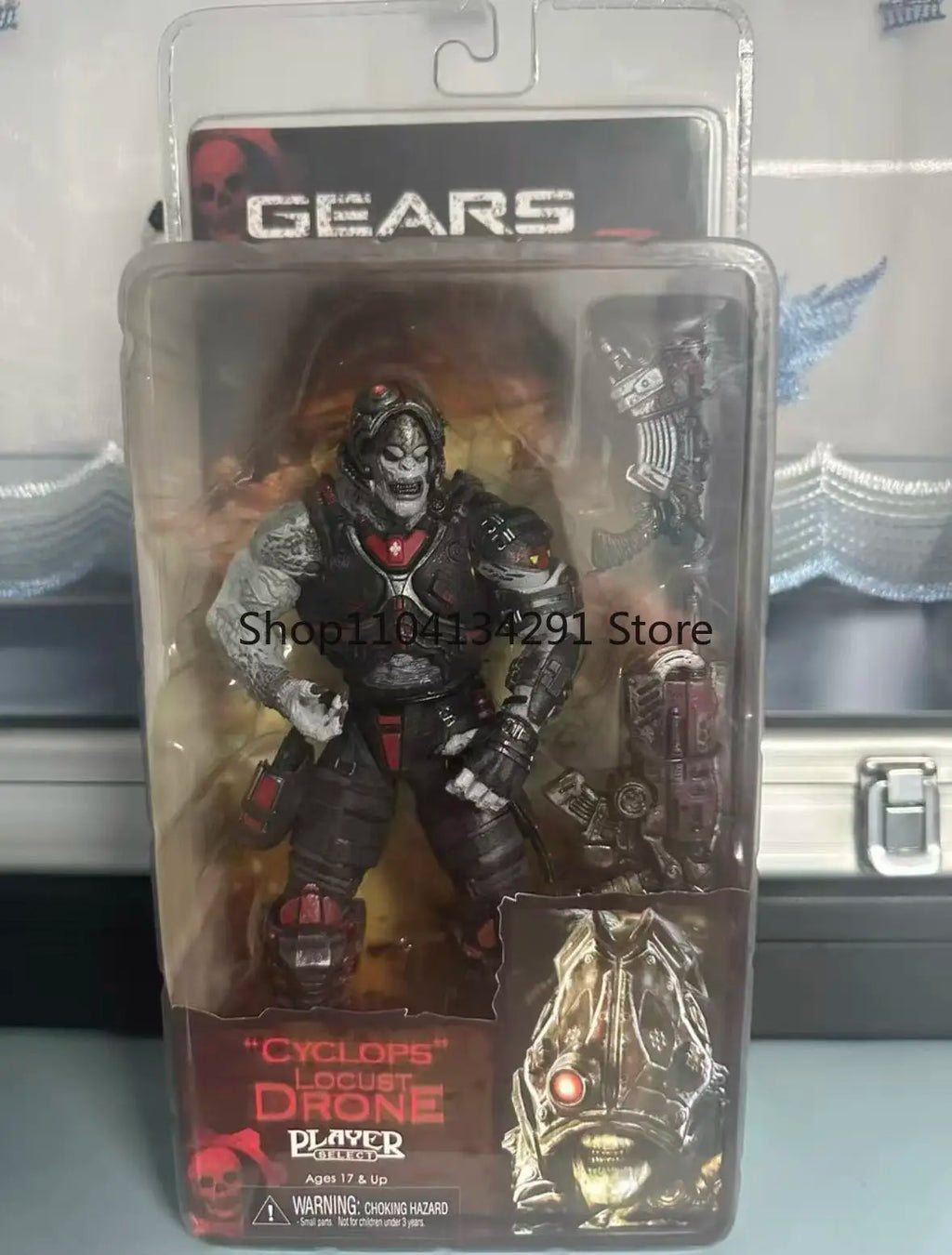 Original Storm Toys Gears of War Full Series Soldier Figures 6-inch Beast Rider 18cm Articulated Action Figure Collector's Gift