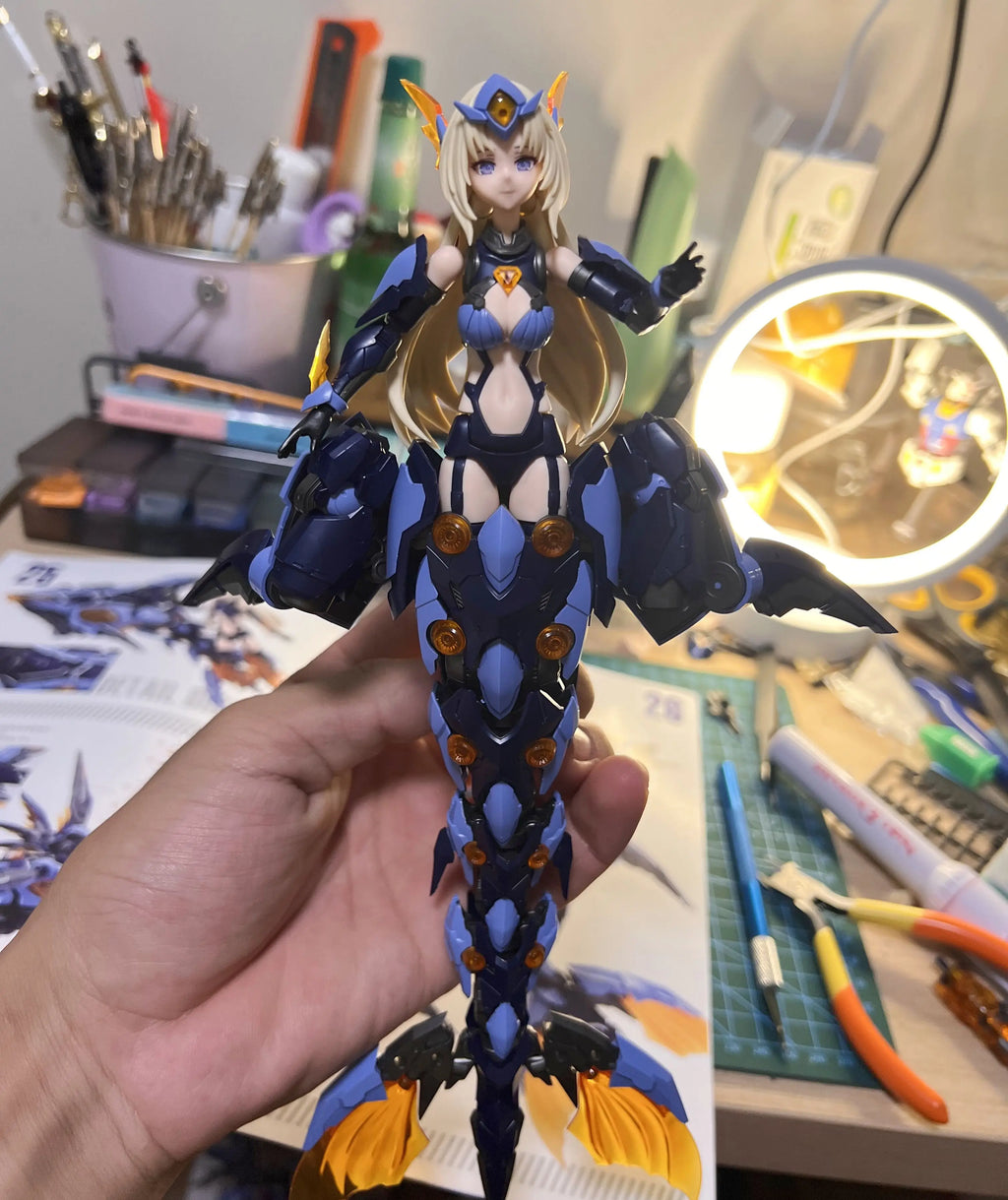 Nuke Matrix Comic Club in-Stock Ms Girl Mermaid Range Centaur Machine Girl Hayha By Assembly Action  Robot Figure