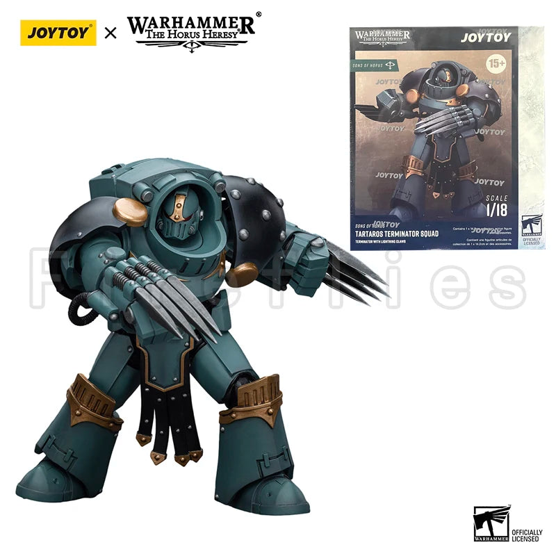 1/18 JOYTOY Action Figure The Horus Heresy Sons of Horus Tartaros Terminator Squad Anime Model Collection Toy