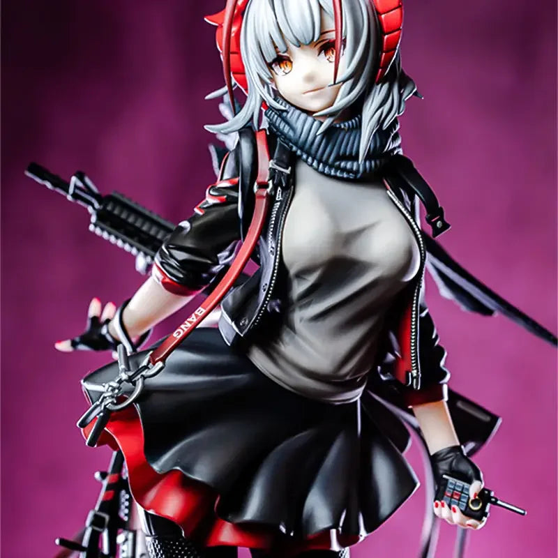 Arknights Anime Spielfigur W Bewaffnete Schöne Mädchen 26cm Peripheriegeräte Kawaii Actionfiguren Sammlung Modell Statue Geschenke für Spielzeug