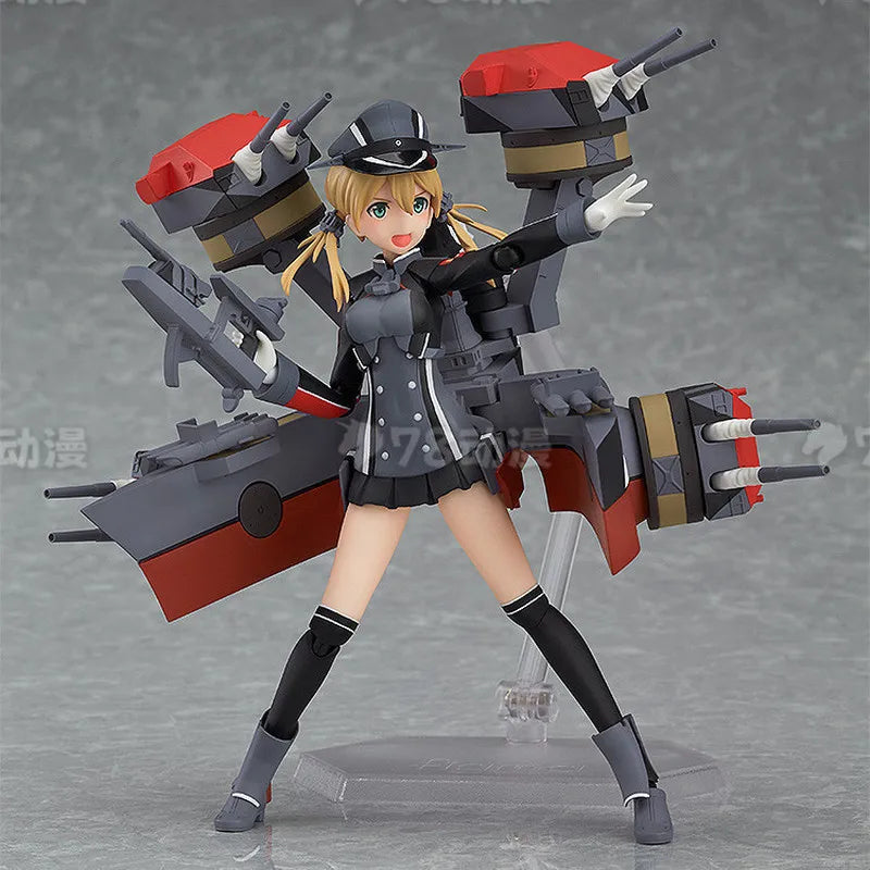 In Stock Max Factory Figma 303 Kantai Collection Prinz Eugen Anime Peripheral Movable Model Of Beautiful Girl Toys Gifts Figure