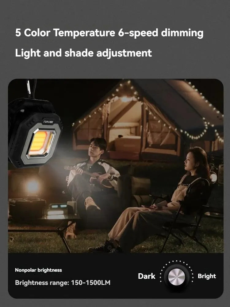 LOVORK Kawara4/4pro Преносими ръчни LED светлини за външно осветление, къмпинг, пикник, барбекю, спасяване, риболов, фотография