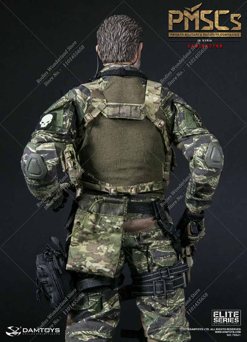 DAMTOYS DAM 78041 1/6 PMSCs Military Security Contractor in Syria 12'' Male Solider Action Figure Model Full Set with Weapon